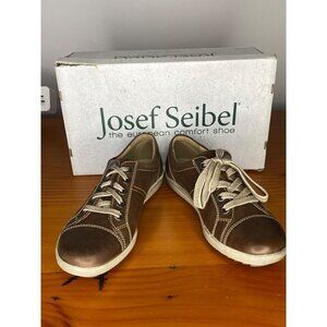 Brown Leather Josef Seibel Comfort Sneakers size 6 or 37
